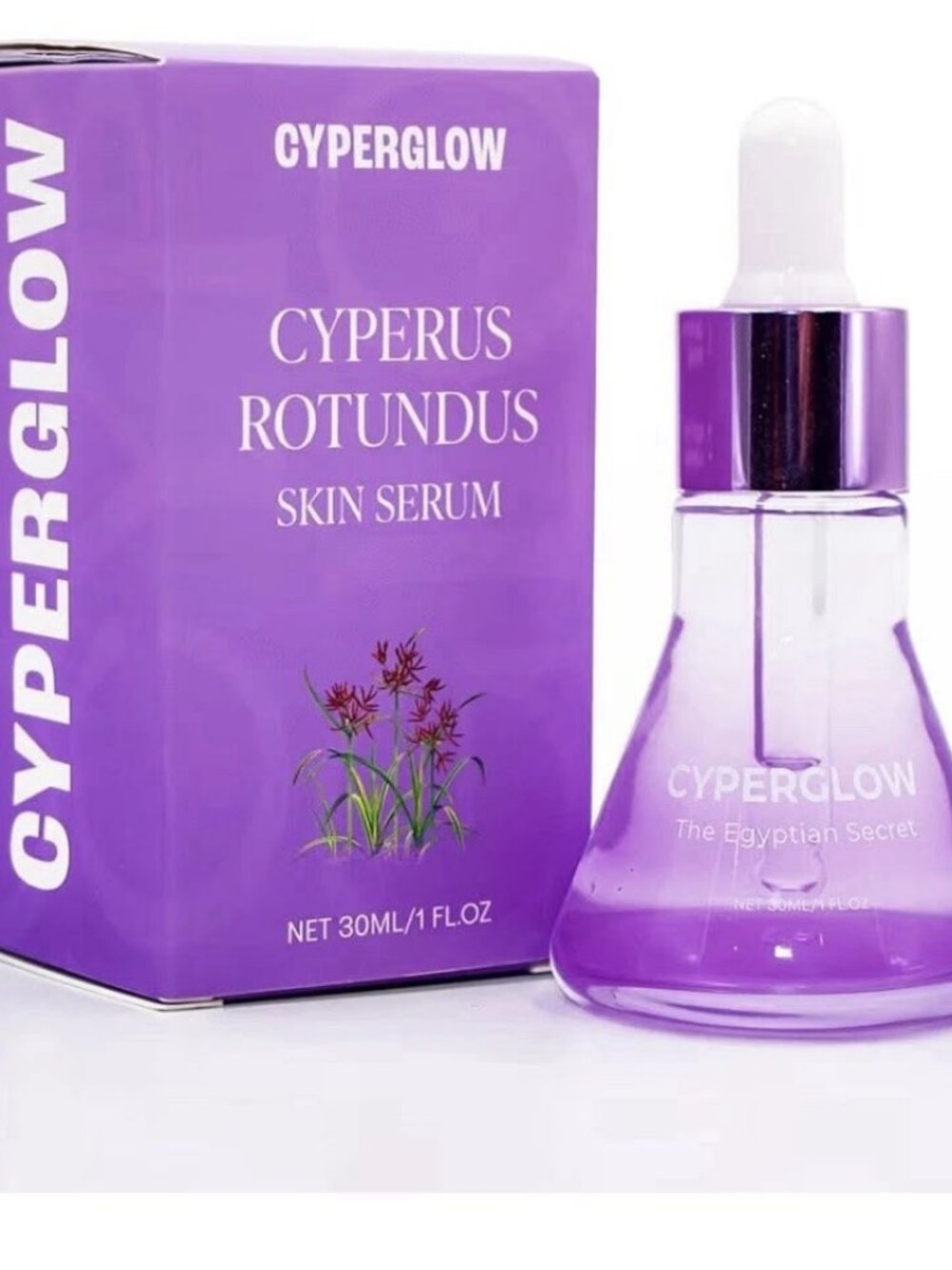 CyperGlow Cyperus Rotundus Skin Serum 30ml | Hydrating & Nourishing Facial Serum